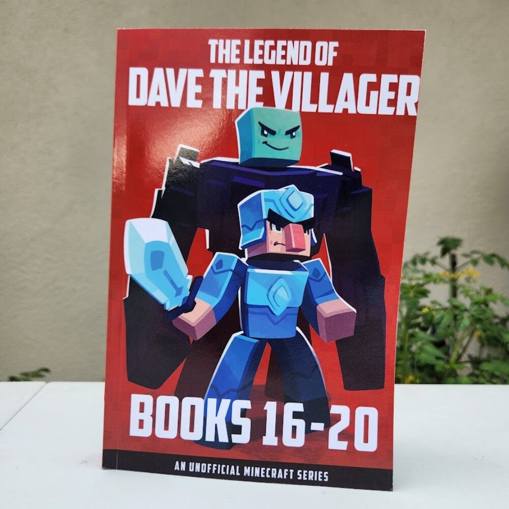 The Legend of Dave the Villager Books 16–20 Book Paperback Minecraft 363 pages